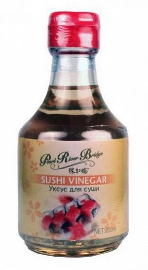 Уксус рисовый для приготовления суши Sushi Vinegar Pearl River Bridge 200 мл.