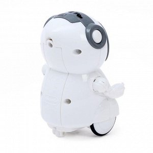 IQ Робот-игрушка интерактивный «ВИЛЛИ», танцует, функция повторения, световые и звуковые эффекты, русское озвучивание, цвет голубой