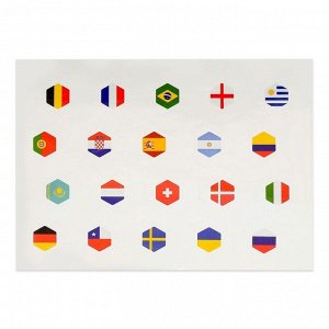 Робот «Мяч мировой футбол», трансформируется, с наклейками флаги стран