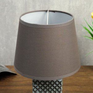 Лампа настольная 32165/1 E14 40 Вт серый 20x20x34 см RISALUX
