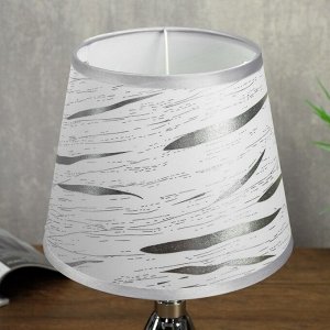 Лампа настольная 58082/1 1x40 Вт Е27 хром 20x20x35 см RISALUX