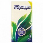 Платочки бумажные ПЕРЫШКО (10 штук) без запаха