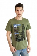 Футболка мужская 11109-013 оливковый