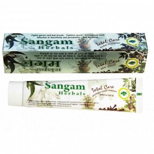 Растительная зубная паста Sangam Herbals, 100 г