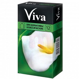 Презервативы «Viva» классические, 12 шт