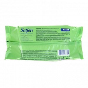 Салфетки влажные «Salfeti» антибактериальные, 100 шт