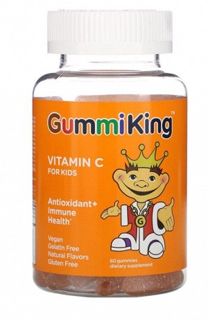 Витамин С жевательный, Vitamin C for Kids, Gummi King