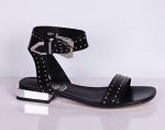 L0136-01-1 черный (Иск.кожа/Иск.кожа) Туфли летние открытые женские
