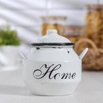Банка для сыпучих продуктов 1 л Home