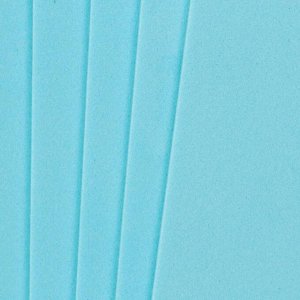 Фоамиран "Нежно-голубой" 2 мм (набор 5 листов) формат А4