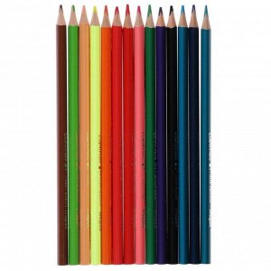 Набор для рисования Maped Color Peps: 12 фломастеров + 15 цветных карандашей, в футляре