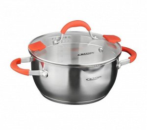Кастрюля  4,0л [АВРОРА] ИНДУКЦИЯ