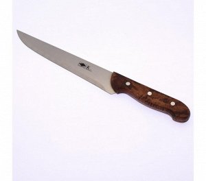 Нож кухонный 19,5см с дерев. ручкой
