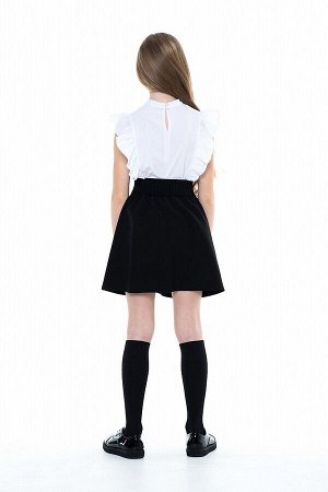 Черная школьная юбка, модель 0320