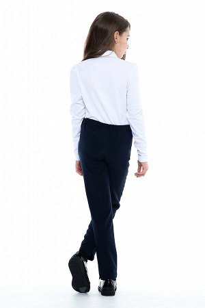 Белая школьная блуза, модель 06110