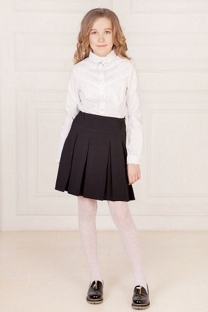 Черная школьная юбка, модель 0315
