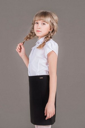 Черная школьная юбка, модель 0326