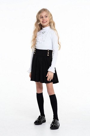 Черная школьная юбка, модель 0324