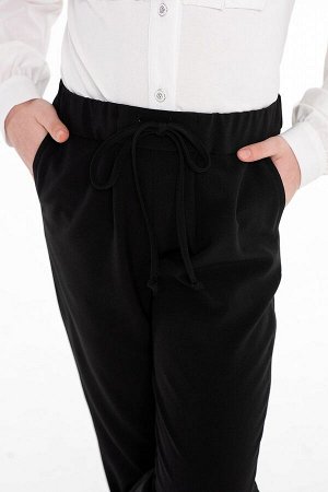 Черные школьные брюки, модель 0412