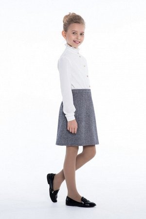 Серая школьная юбка, модель 0326/1