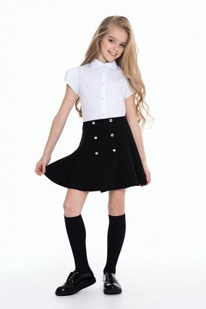Черная школьная юбка, модель 0329