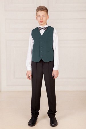 Черные школьные брюки для мальчика, модель 0910