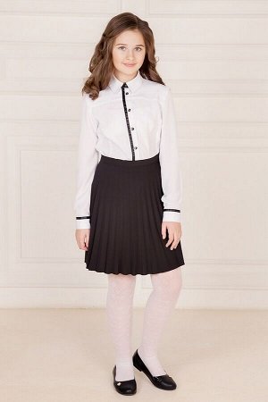 Черная школьная юбка, модель 0317