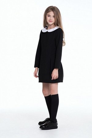 Чёрное школьное платье, модель 0133