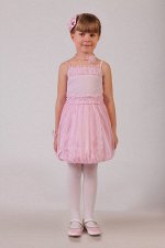 Нарядная розовая юбка для девочки, модель 0305