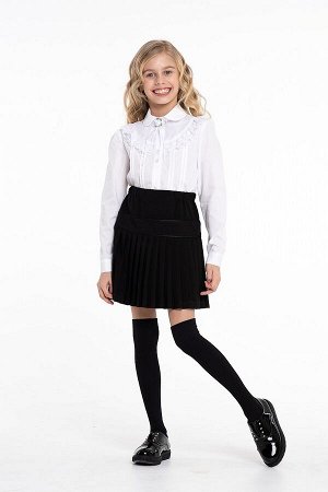 Черная школьная юбка, модель 0303