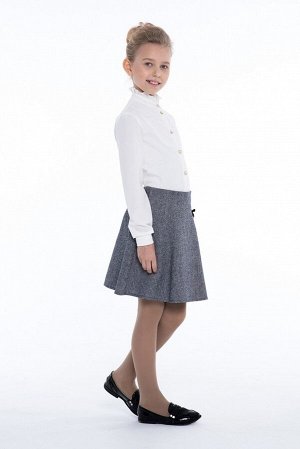 Серая школьная юбка, модель 0331/1