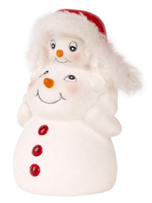 Новогодняя фигурка снеговика Снежная семейка