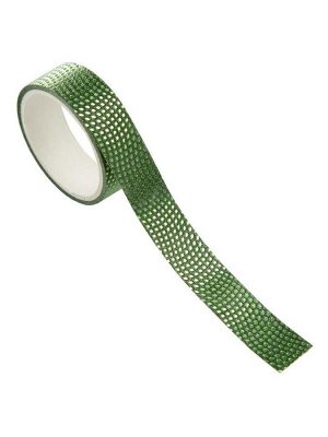 Декоративная самоклеющаяся лента Жемчужина зеленая
