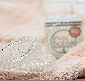 Резинка-браслет для волос invisibobble POWER Crystal Clear (в картоне)