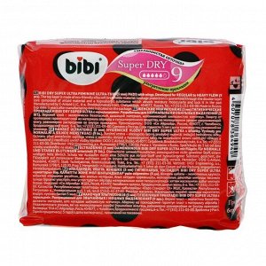 Прокладки «BiBi» Super Ultra Dry, 9 шт