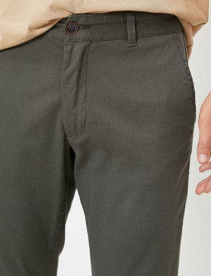 брюки Материал: %98 Хлопок, %2  Эластан Параметры модели:  рост: 187 cm, грудь: 99, талия: 75, бедра: 94 Надет размер: 36