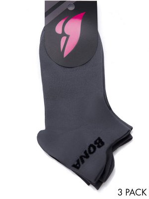 Носки Bona Fide: Socks "Gray"(3 пары)