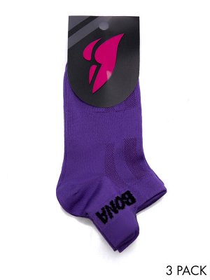 Носки Bona Fide: Socks "Violet"(3 пары)