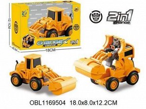 0662 трактор-трансформер, 2в1, в коробке, 1169504