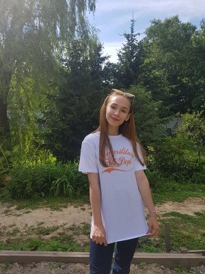 Футболка белая