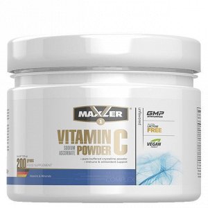 Витамин С MAXLER Vitamin C Sodium Ascorbate - 200 г.