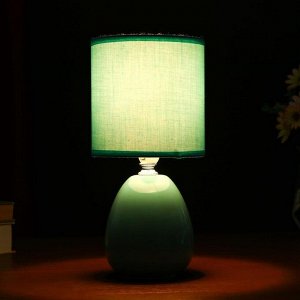 Лампа настольная 48472/1GN E14 40Вт зеленый 12.5х12.5х27 см