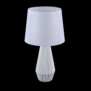 Настольная лампа Calvin Table 1x60Вт E27 белый 24,5x24,5x46см