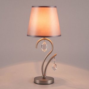 Настольная лампа Aurelia 40Вт E14 никель