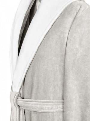 Банный халат Арт лайн цвет: белый, серый. Производитель: ТОGАS