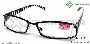 Корригирующие очки Восток Без покрытия 2025 Черный