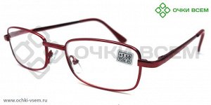 Корригирующие очки FARSI Без покрытия A9292 Красный