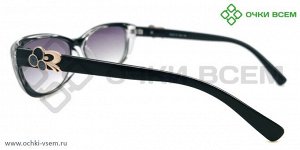 Корригирующие очки FARSI Тонированное A2828 Черный