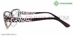 Корригирующие очки FABIA MONTI Без покрытия FM0708 Коричневый