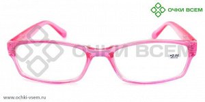 Корригирующие очки Vizzini Без покрытия 001 Розовый